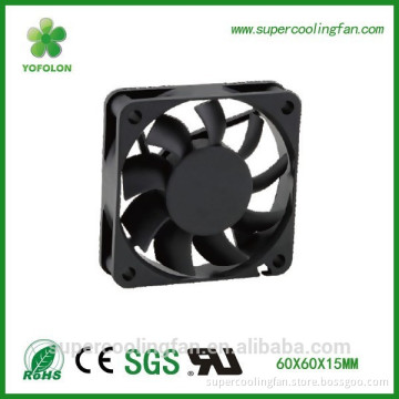 60x60x15mm 5V 12V 60mm dc axial brushless cooling fan